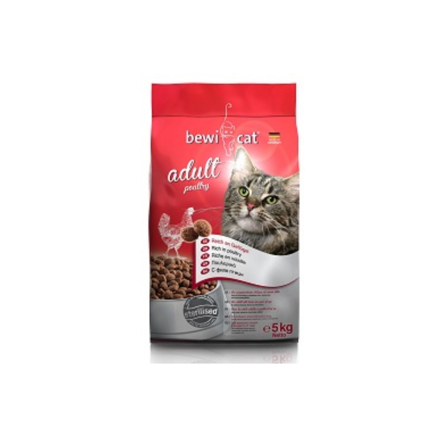 Bewi-Cat Adult Poultry 5kg  Angebot im Mai