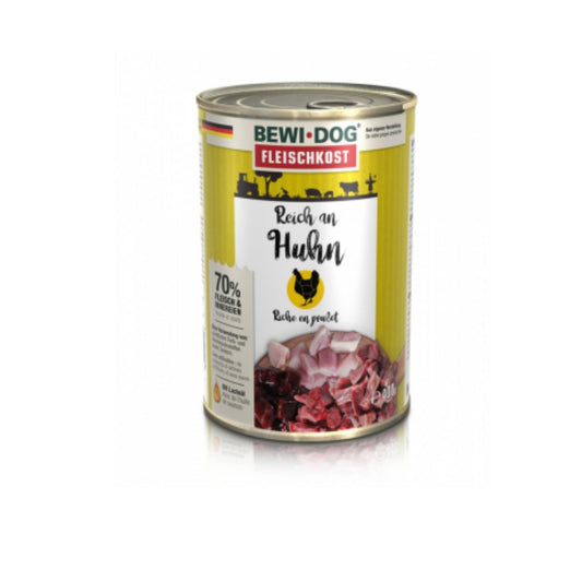 Bewi Dog Fleischkost Huhn 400g  Angebot im Mai