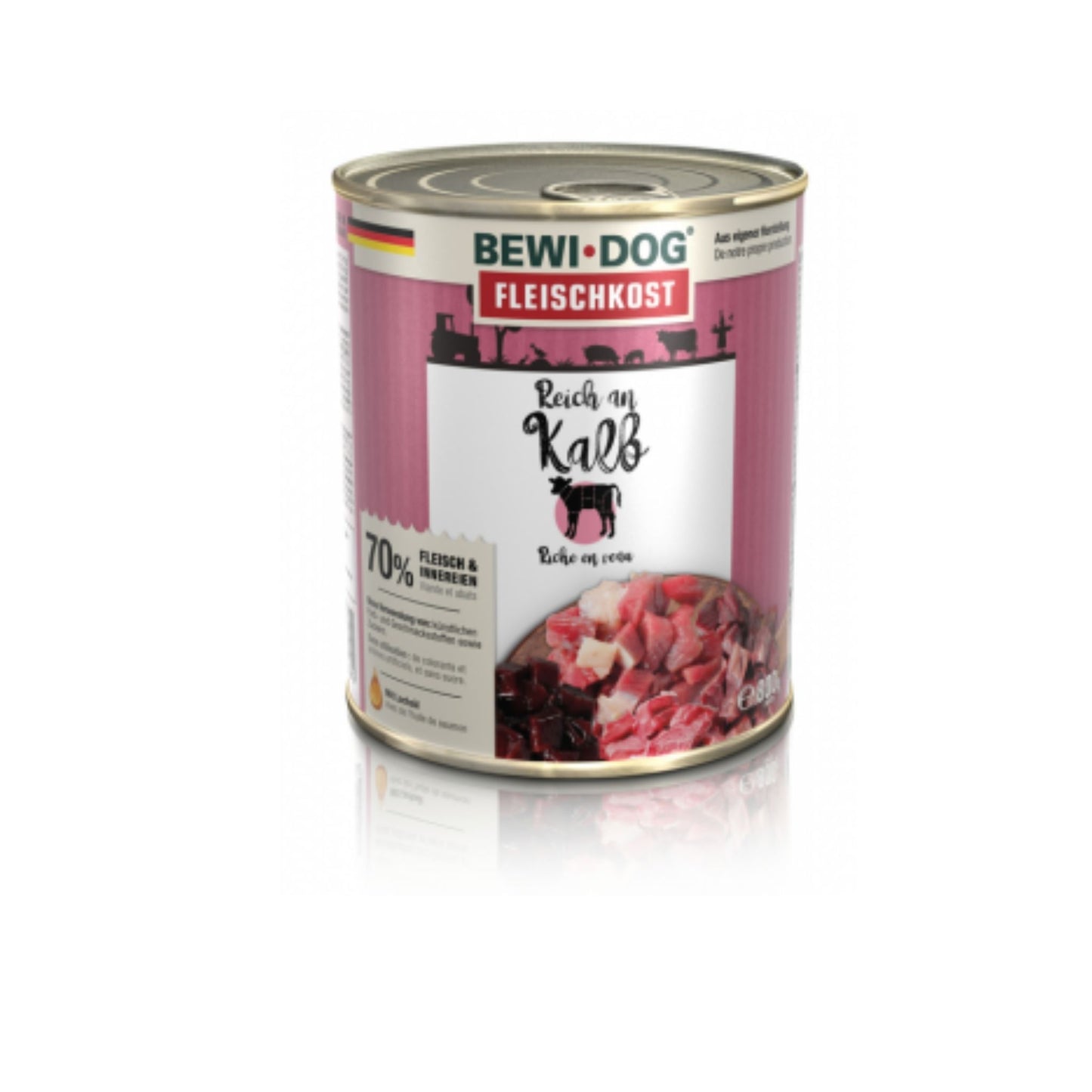 Bewi-Dog Fleischkost Kalb 800g