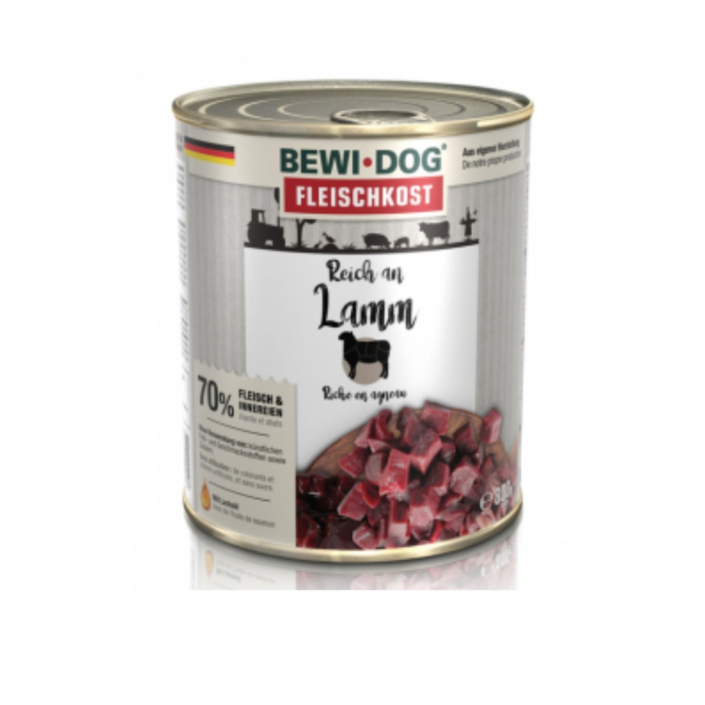 Bewi-Dog Fleischkost Lamm 800g