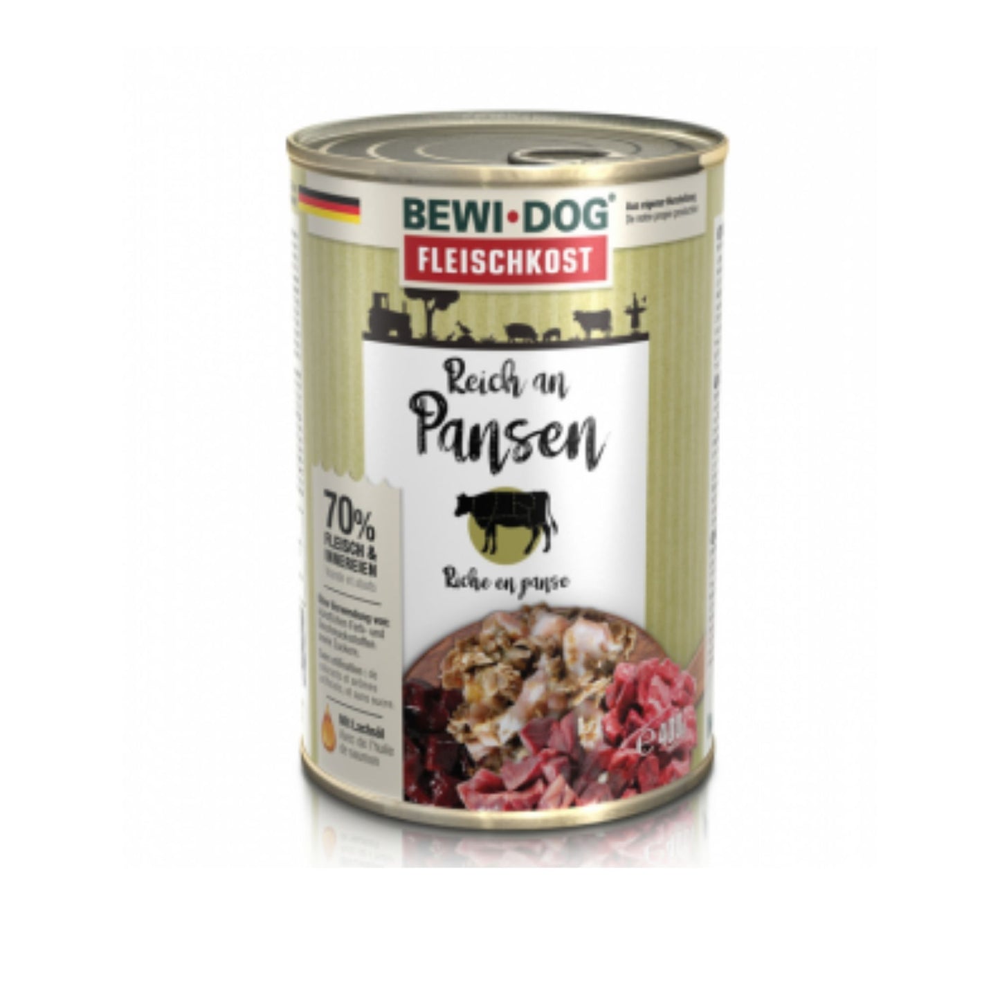Bewi-Dog Fleischkost Pansen 400g