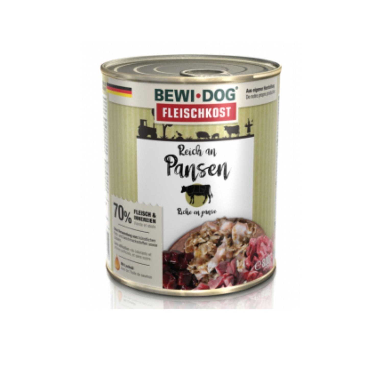 Bewi Dog Fleischkost Pansen 800g