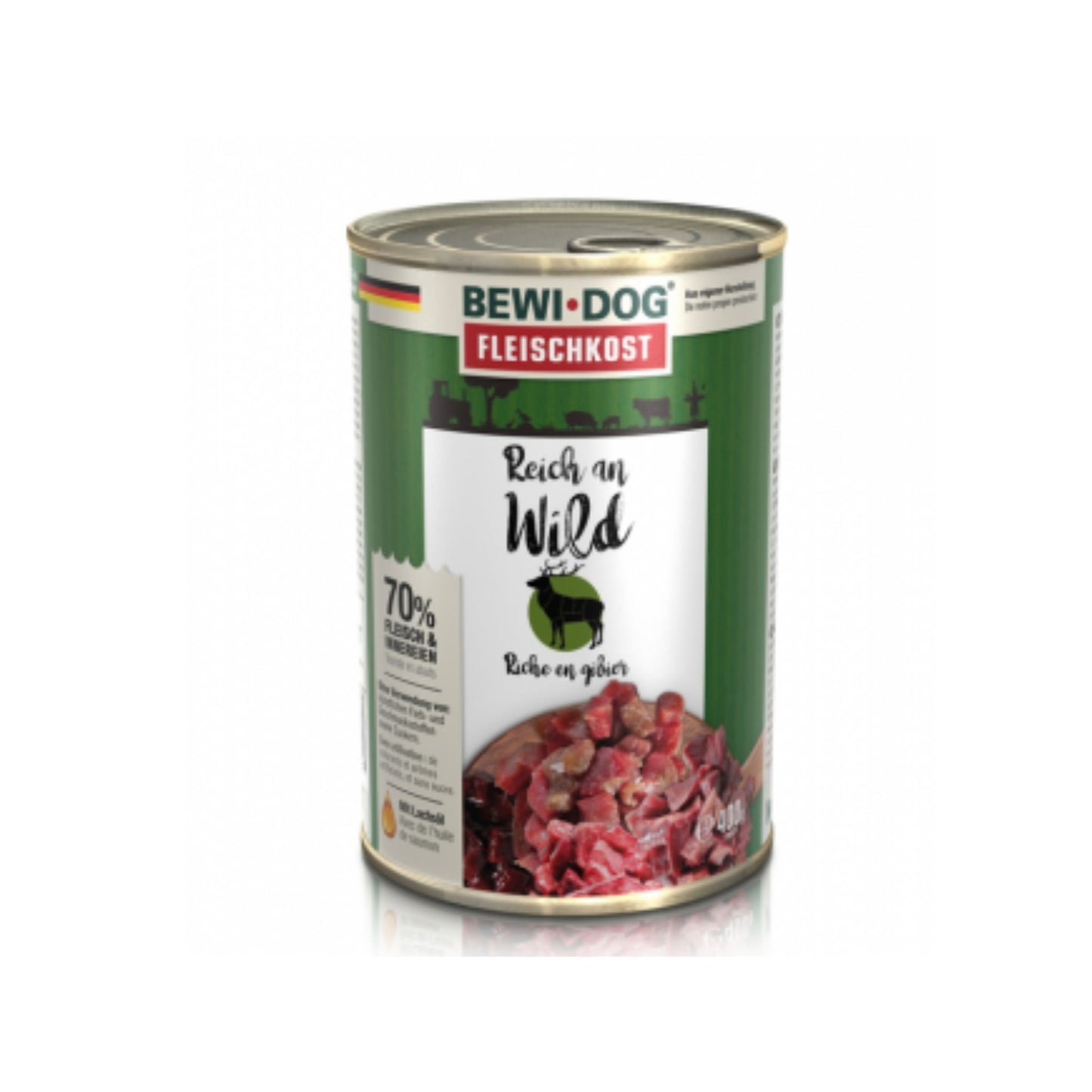 Bewi-Dog Fleischkost Wild 400g