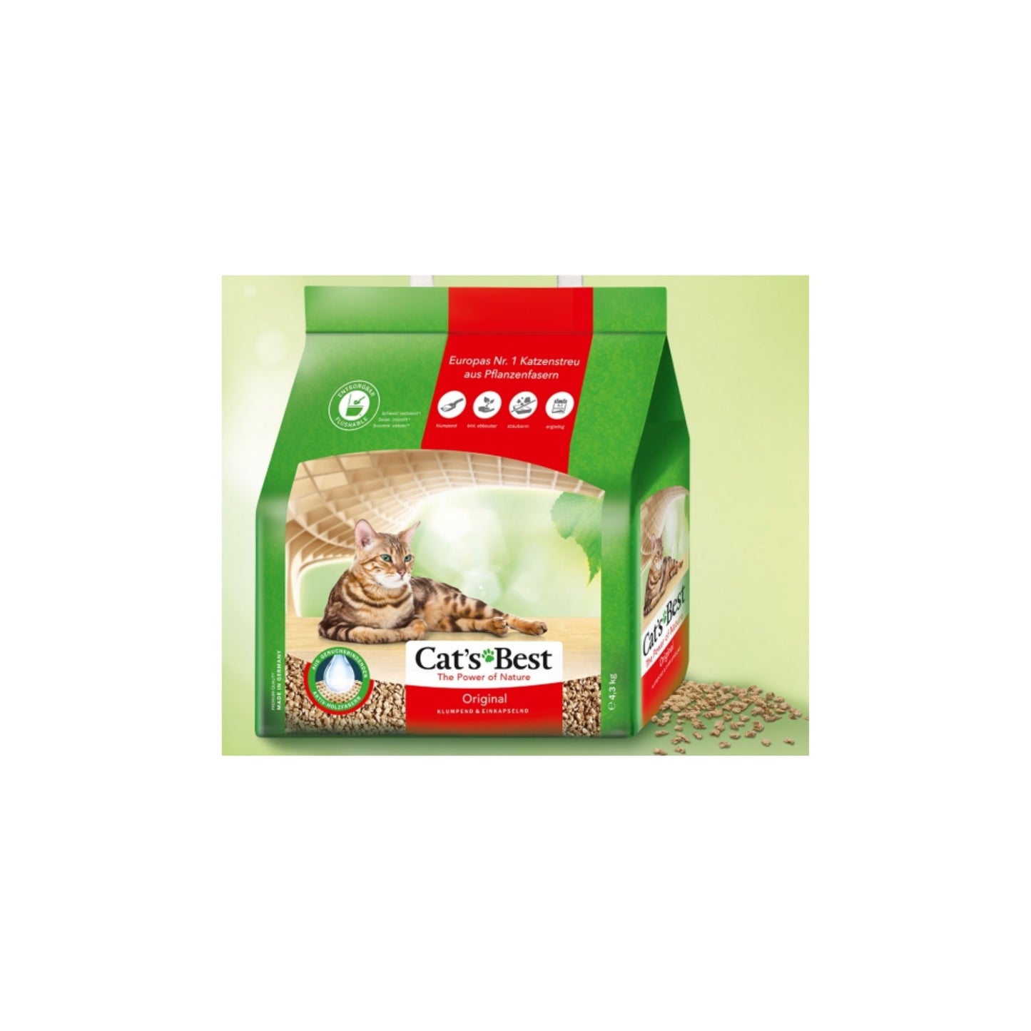 Cats Best Original Katzenstreu 4,3kg (10l)