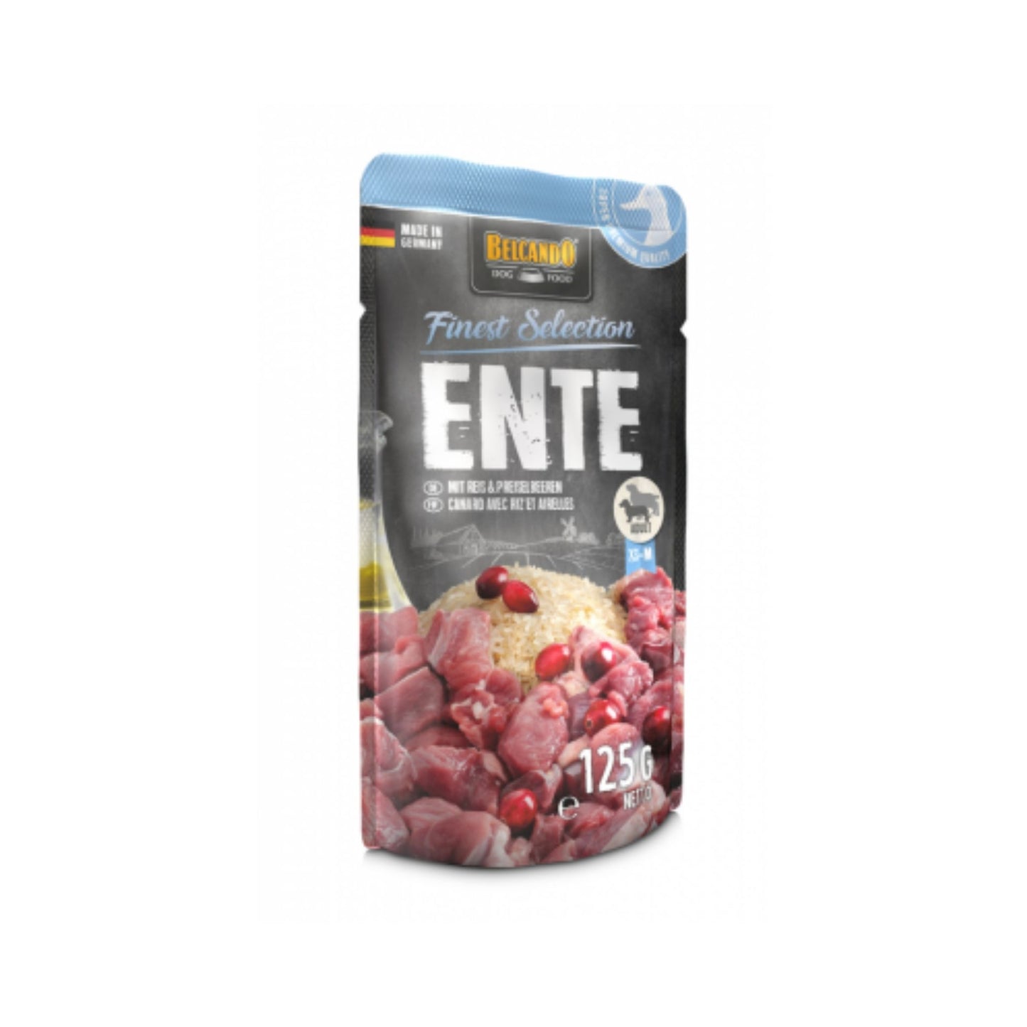 Ente mit Reise und Preiselbeeren 125 g