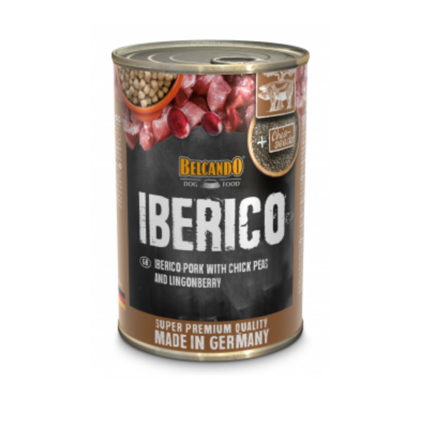 Iberico mit Kichererbsen 400g