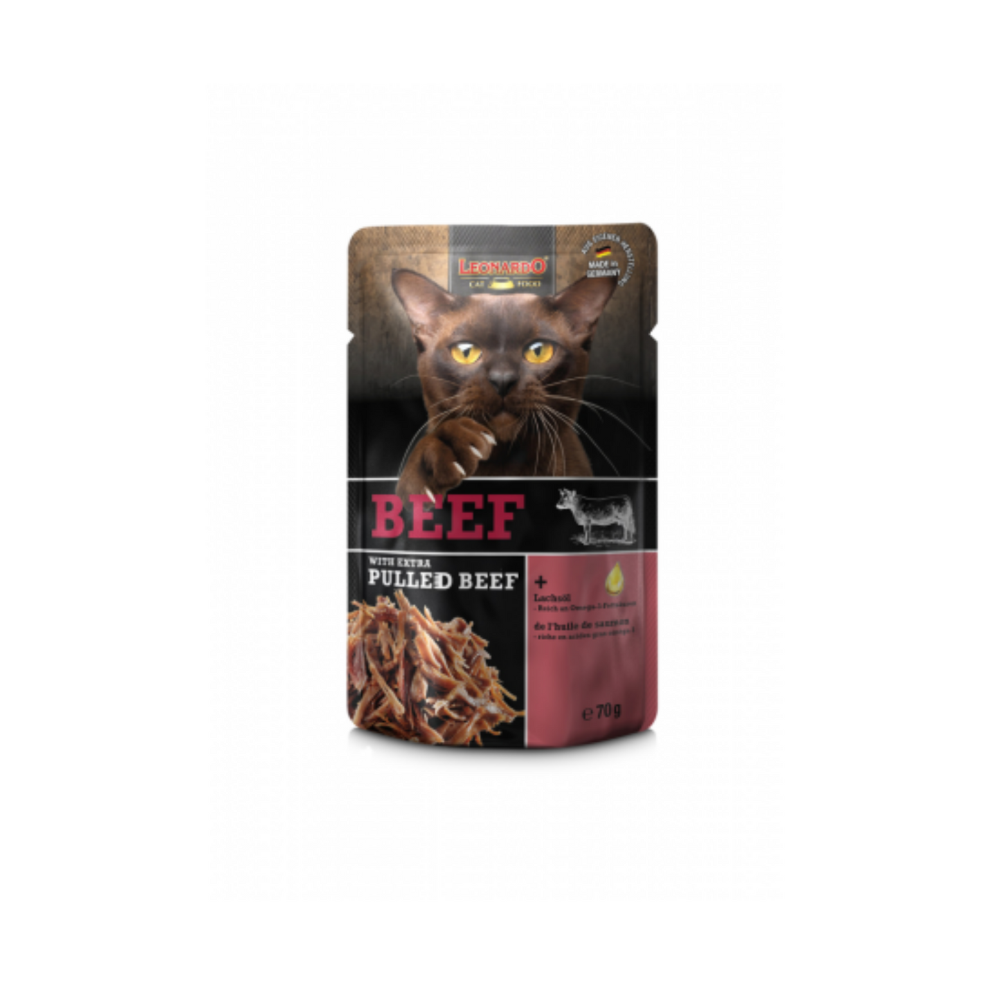 Leonardo Beef Pulled Beef 70g