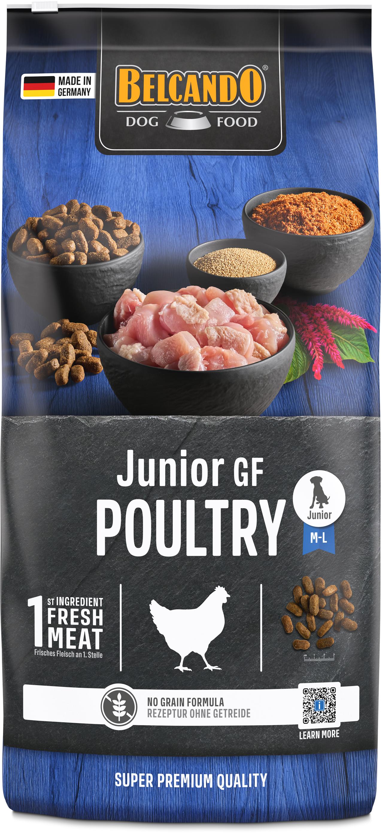 Belcando Junior GF Poultry 12,5kg.