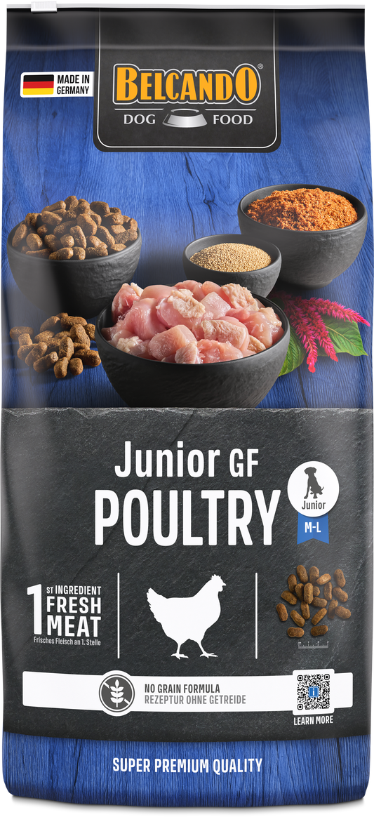 Belcando Junior GF Poultry 12,5kg.  Angebot im Juni