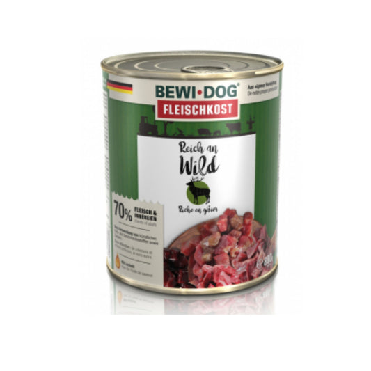Bewi Dog Fleischkost Wild 800 g  Angebot im Februar